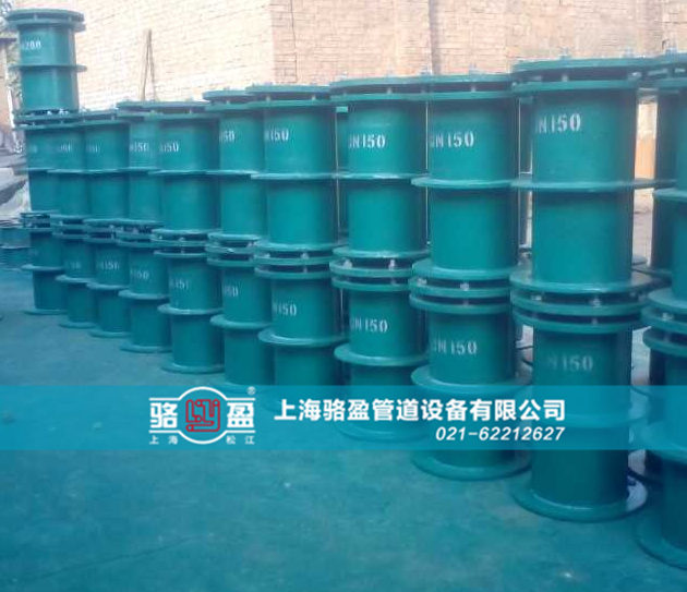 大口徑人防套管噴漆現場